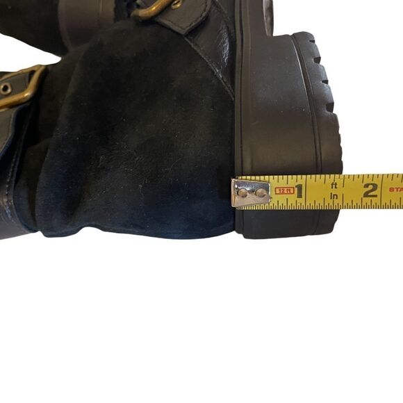 NWOT MUNRO "Dallas" Black Leather Boots, 7.5M - Picture 7 of 10